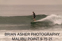 Malibu Point 9-15-21  / 8:30 to 9:30am